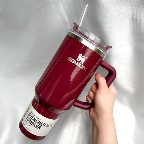 Discontinued & HTF! ✨NWT STANLEY x Target Ltd Edition Cherry Mocha 40oz Quencher - Picture 2 of 10
